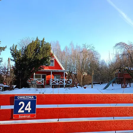Dom W Jablonkach Wakacje, Kaszuby, Chmielno, Sznurki Gwiezdna 24 Ferienhaus Chmielno