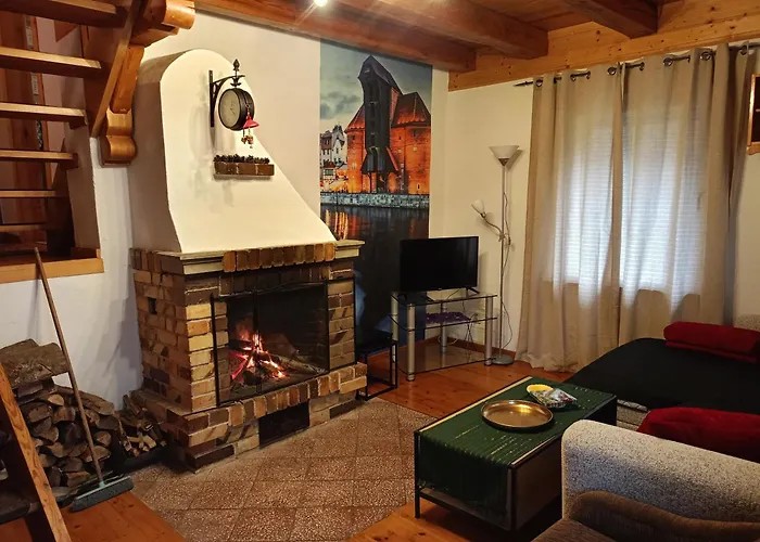 بيت للعطل Dom W Jablonkach Wakacje, Kaszuby, Chmielno, Sznurki Gwiezdna 24 تشميلنا